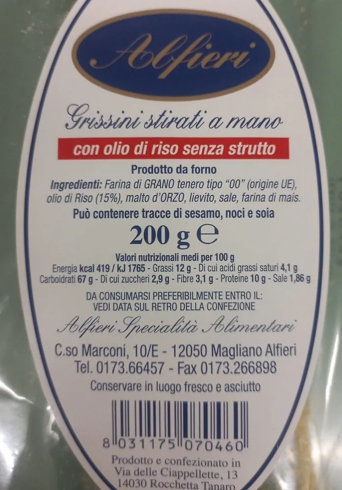 Gris stirati a mano