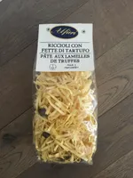 Pâte aux lamelles de truffe