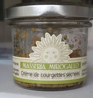 Crême de courgettes séchées
