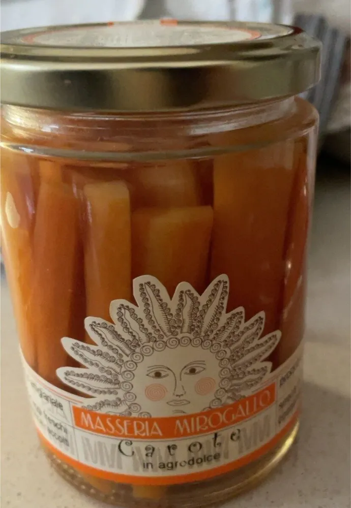 Carote in agrodolce