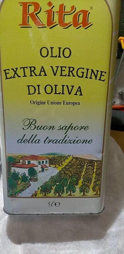 Rita,olio extravergine di oliva origine unione europea