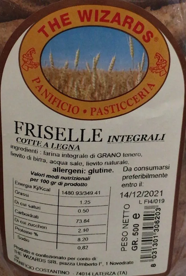 Friselle integrali