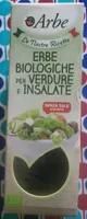 Erbe biologiche per verdure e insalate