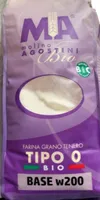Farina grano tenero tipo 0 bio base w200