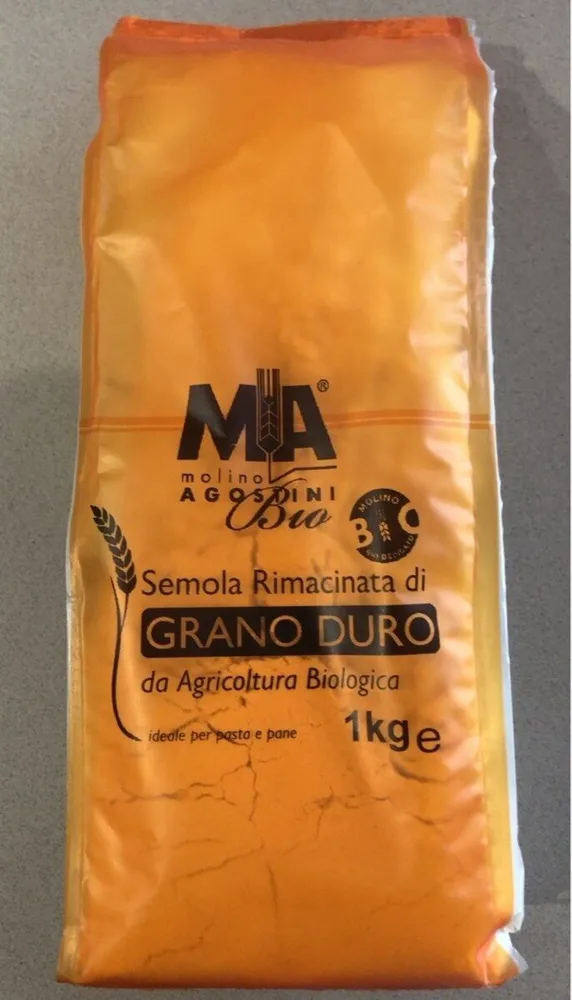 Semola rimacinata di grano duro