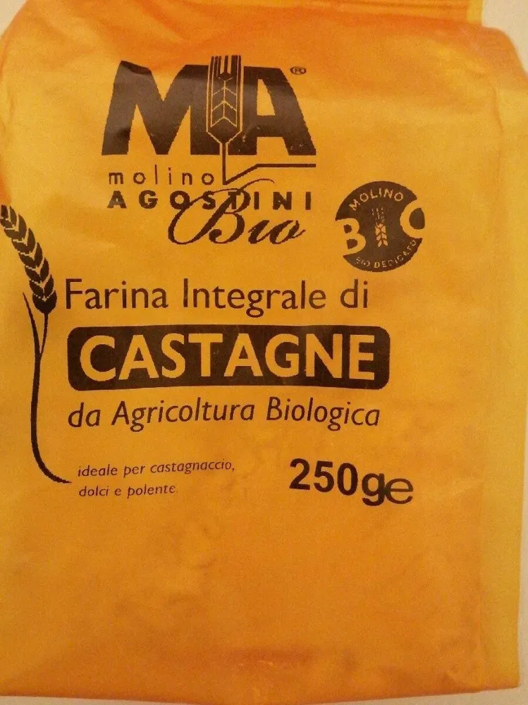 Farina integrale di castagne