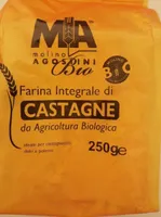 Farina integrale di castagne