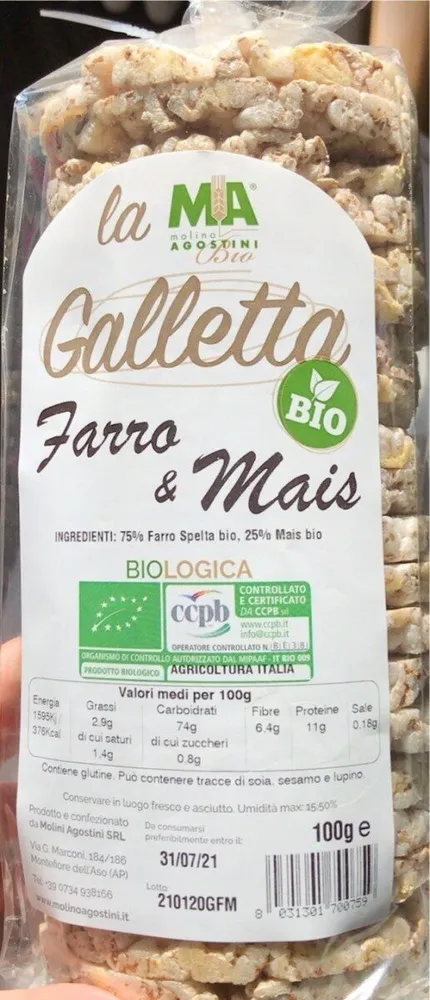 Galletta farro e mais