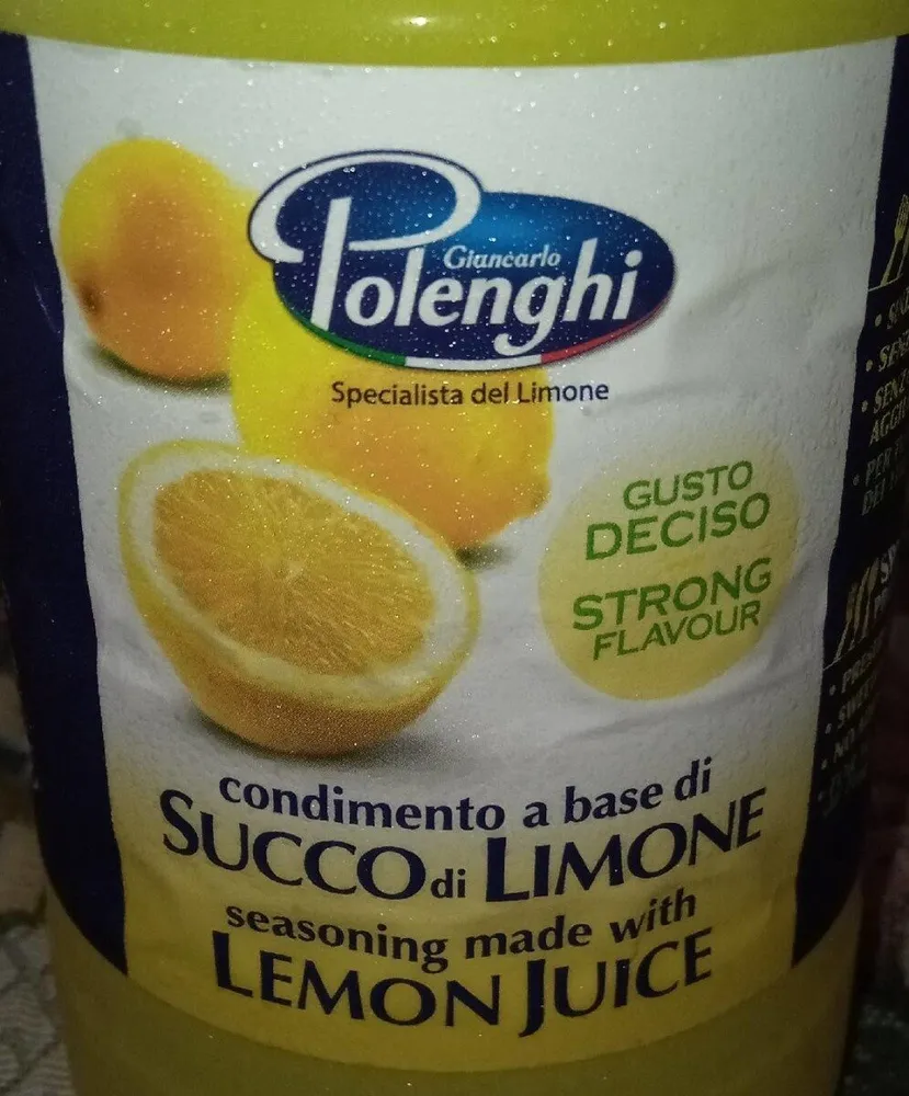 Succo di limone