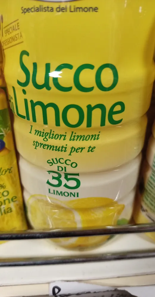 Succo di limone