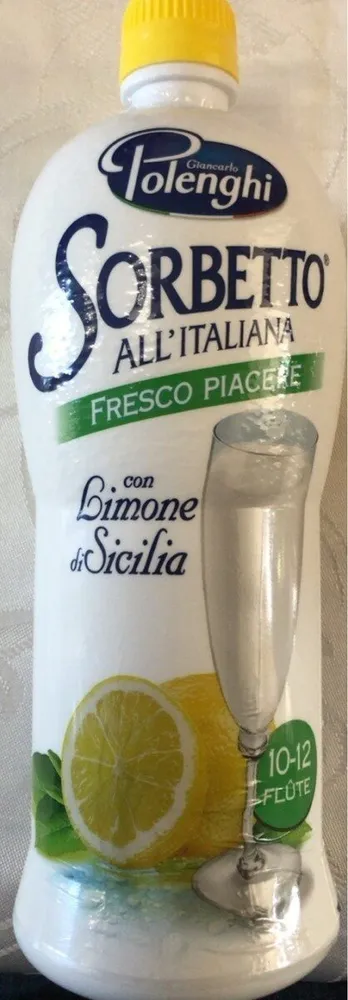 Sorbetto all’italiana