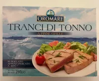 Tranci di tonno a pinne gialle