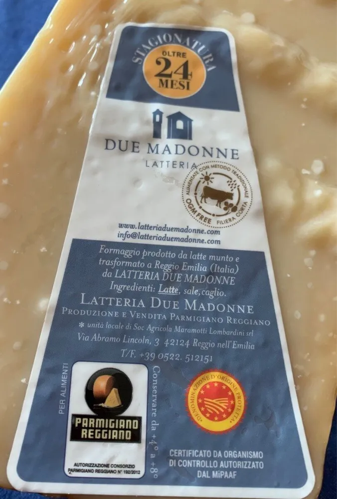 Formaggio Parmigiano DOP