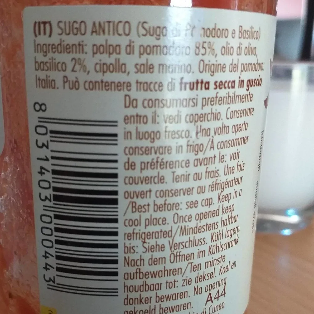 Sugo antico