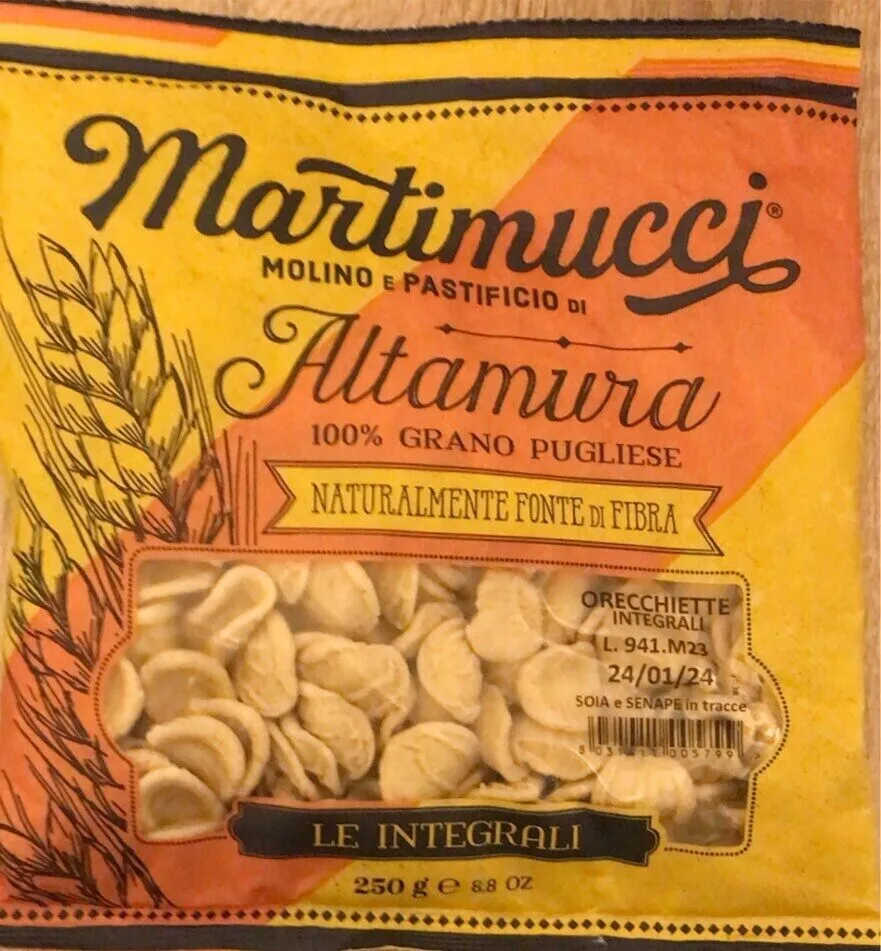Whole Durum Wheat Semolina Fresh Pasta