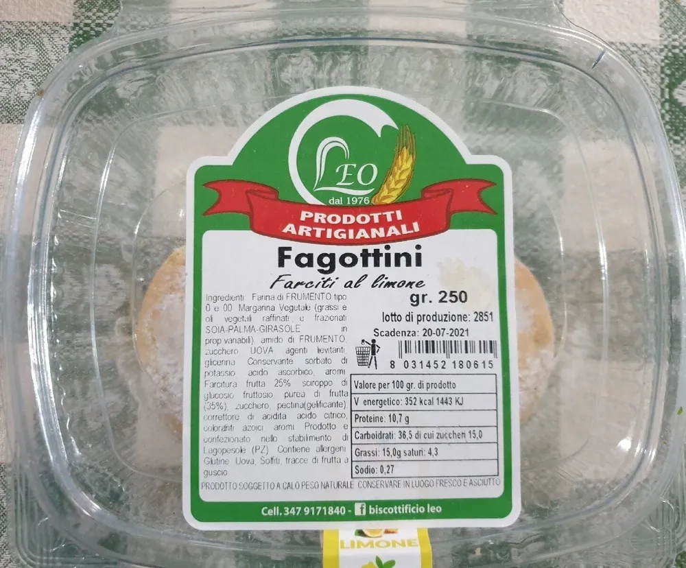 Fagottini farciti al limone