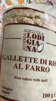 Gallette di riso al farro