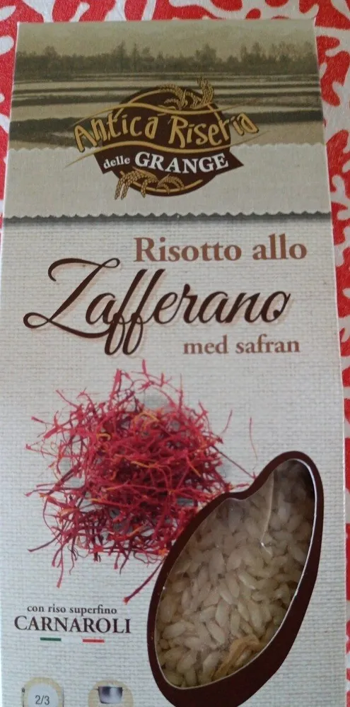 Risotto allo zafferano