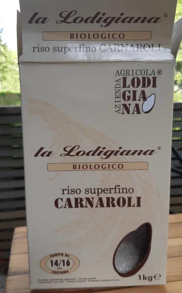 Riso Agricola Lodigiana La Lodigiana Bio Carnar Sottov Riso KG