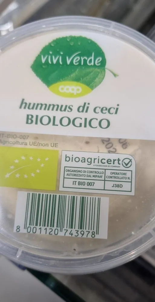 Vivi verde hummus di ceci