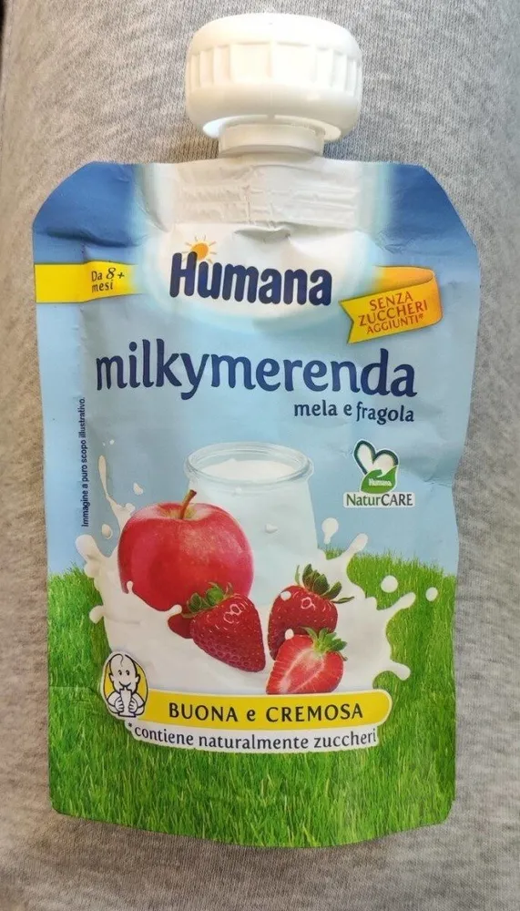 Milkymerenda Mela e Fragola
