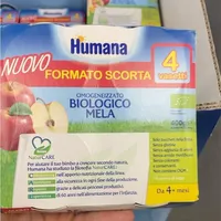Omogeneizzato biologico mela