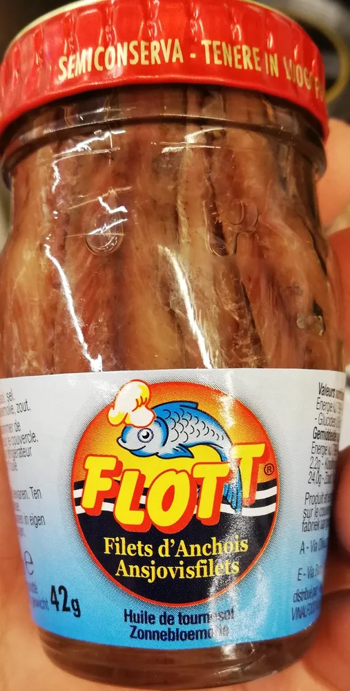 Fil. alici Olio Girasole Flott