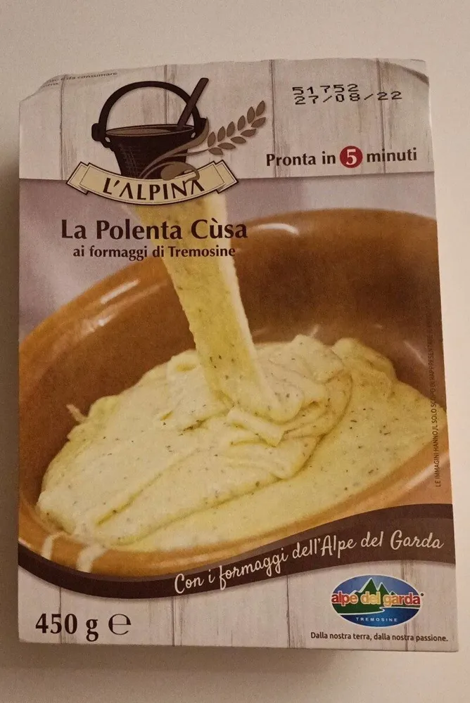 La Polenta Cùsa ai formaggi di Tremosine