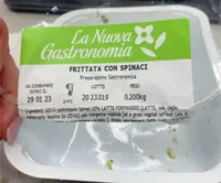 Frittata con spinaci
