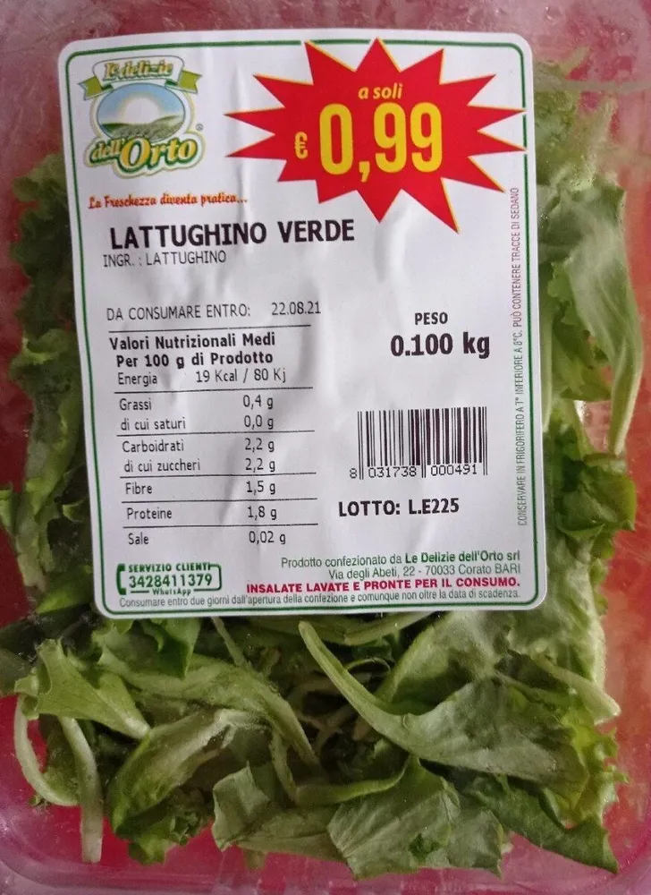 Lattughino Verde
