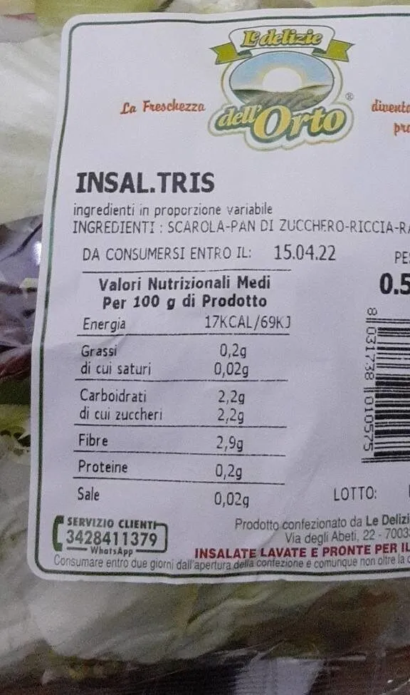 Insalata tris
