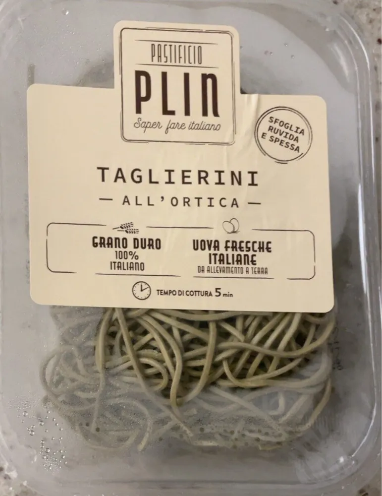 Taglierini all’ortica