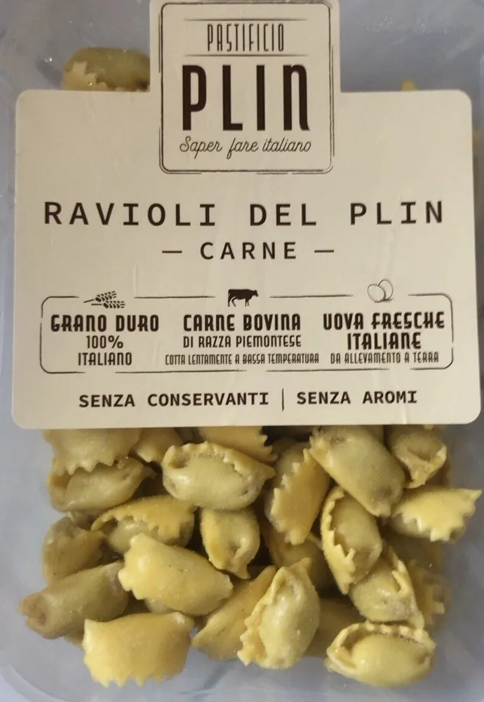 Ravioli del plin-carne