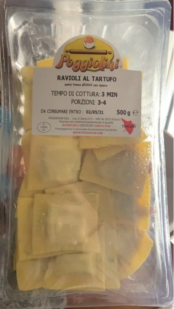 Ravioli al tartufo