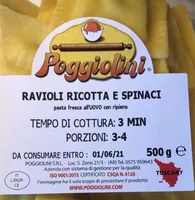 Ravioli ricotta e spinaci