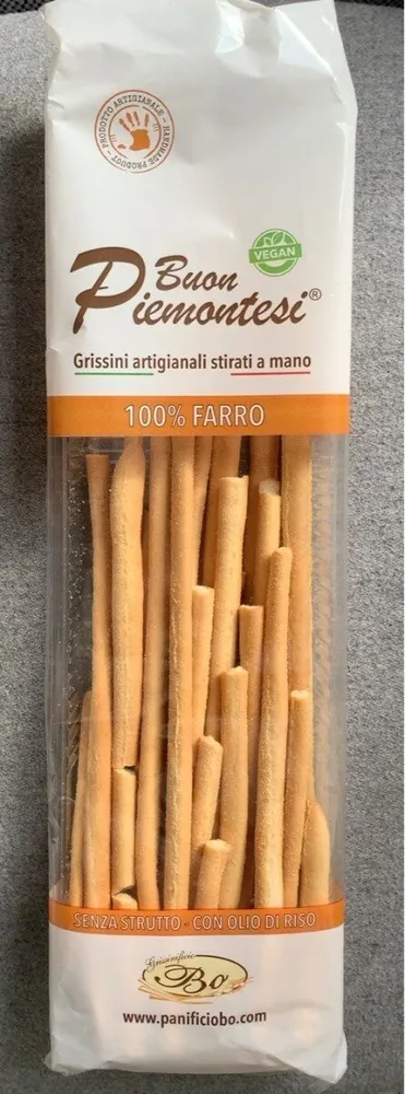 Grissini al farro artigianali stirati a mano