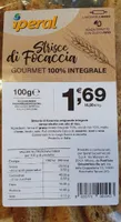 Strisce di focaccia