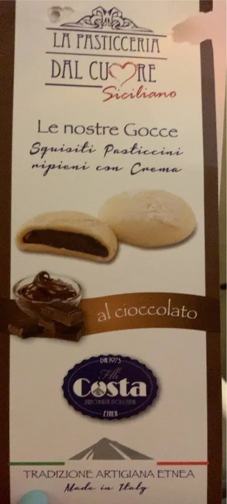 Gocce al cioccolatao