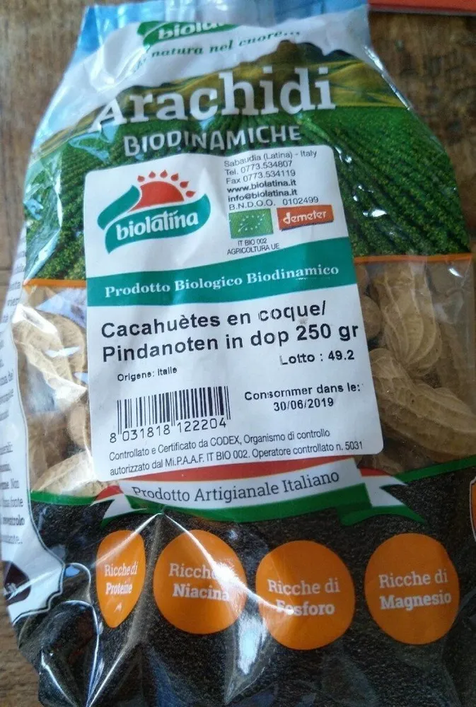 Cacahuètes en coque