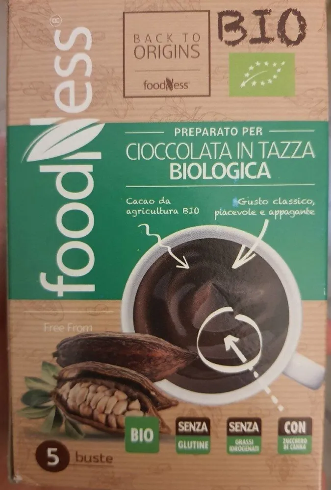 Cioccolata in tazza biologica
