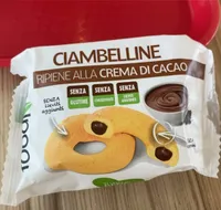 Ciambelline ripiene alla crema al cacao