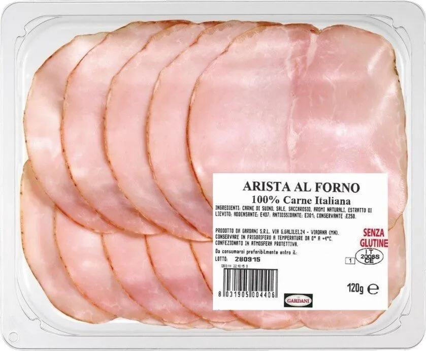 Arista al forno affettata