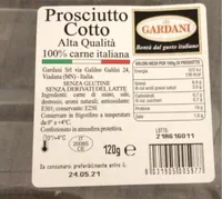 Prosciutto cotto