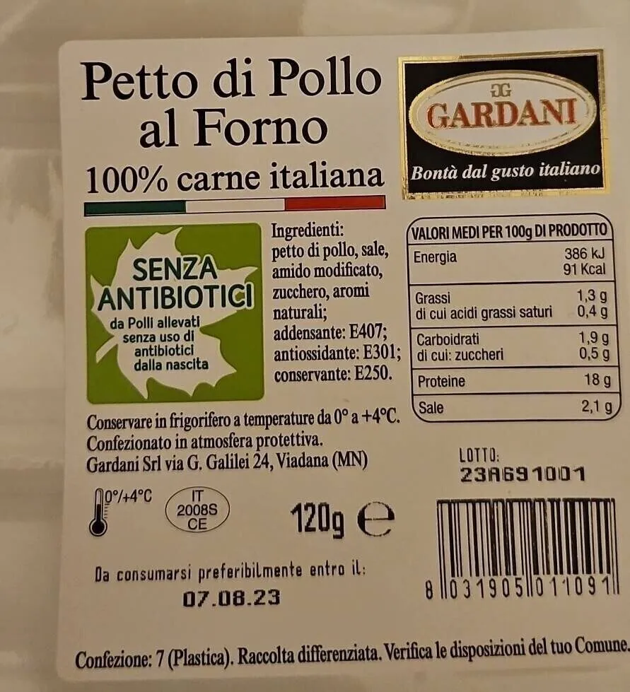 Petto di pollo al forno