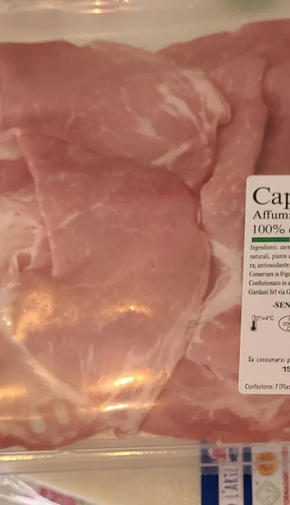 Capocollo affumicato al forno