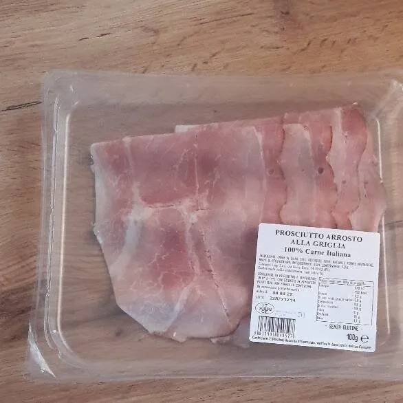 Prosciutto arrosto alla griglia