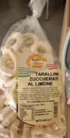 Tarallini zuccherati al limone