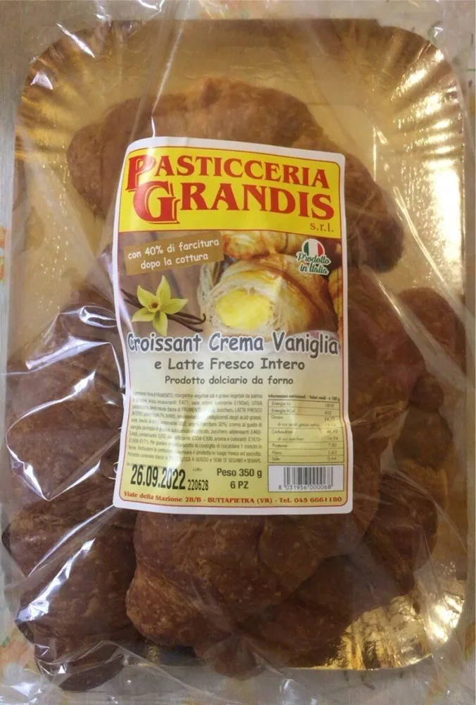 Croissant Crema Vaniglia