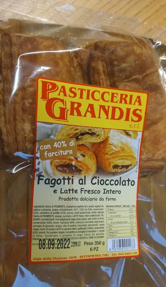 Fagotti al Cioccolato