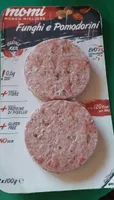 Burger funghi e pomodorini